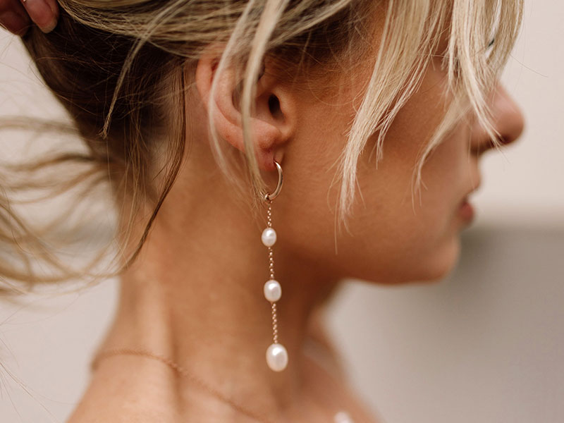 wearing-mix-pearl-charms-huggies-myjewellerystory